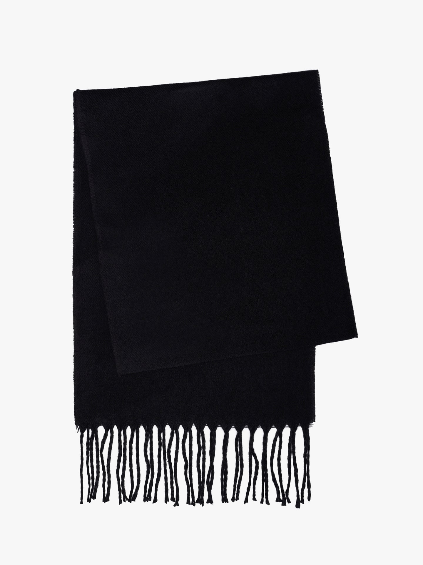 BLACK SCARF MR. BLUE