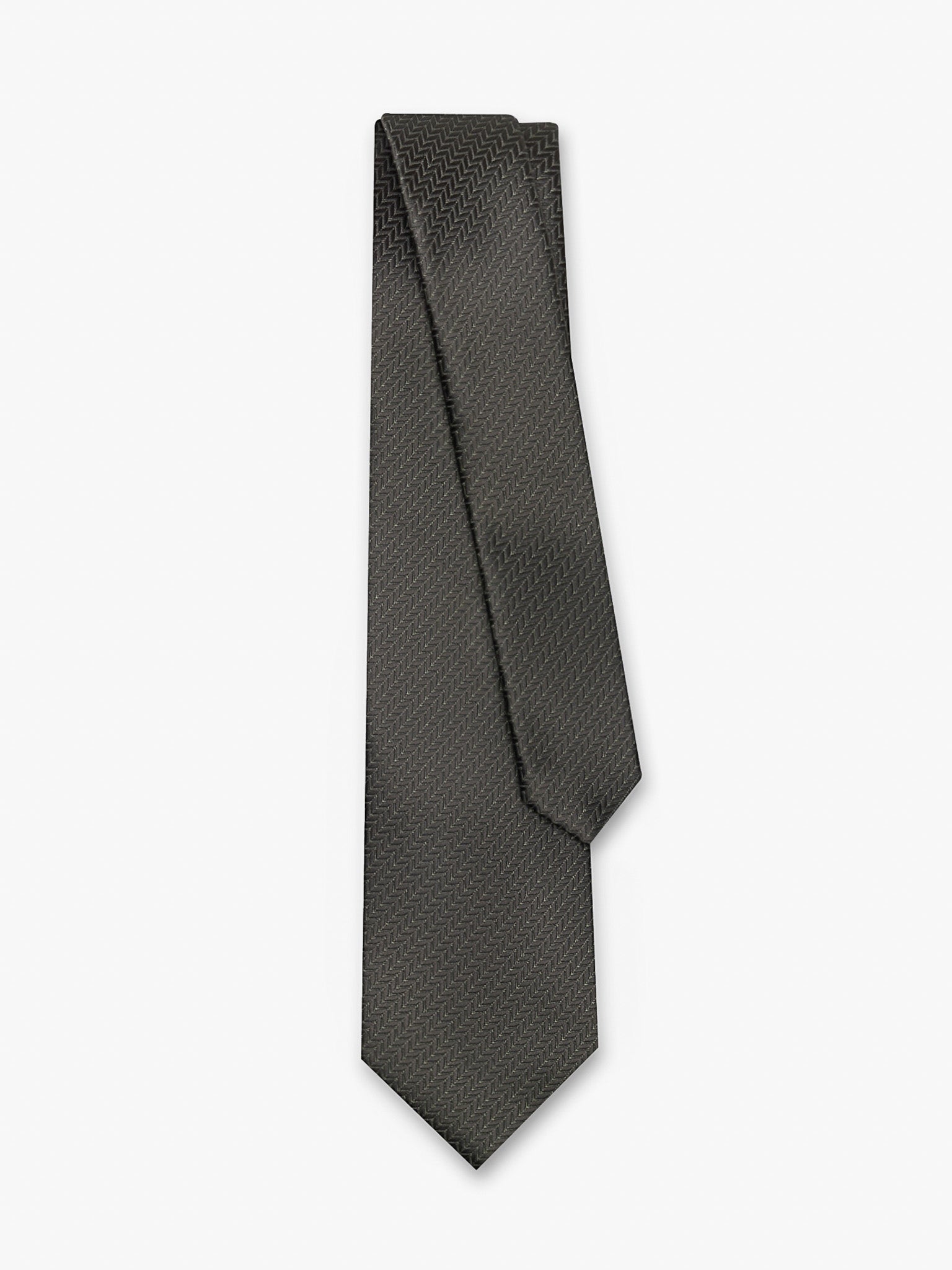 BROWN TIE REGULAR FIT MR. BLUE
