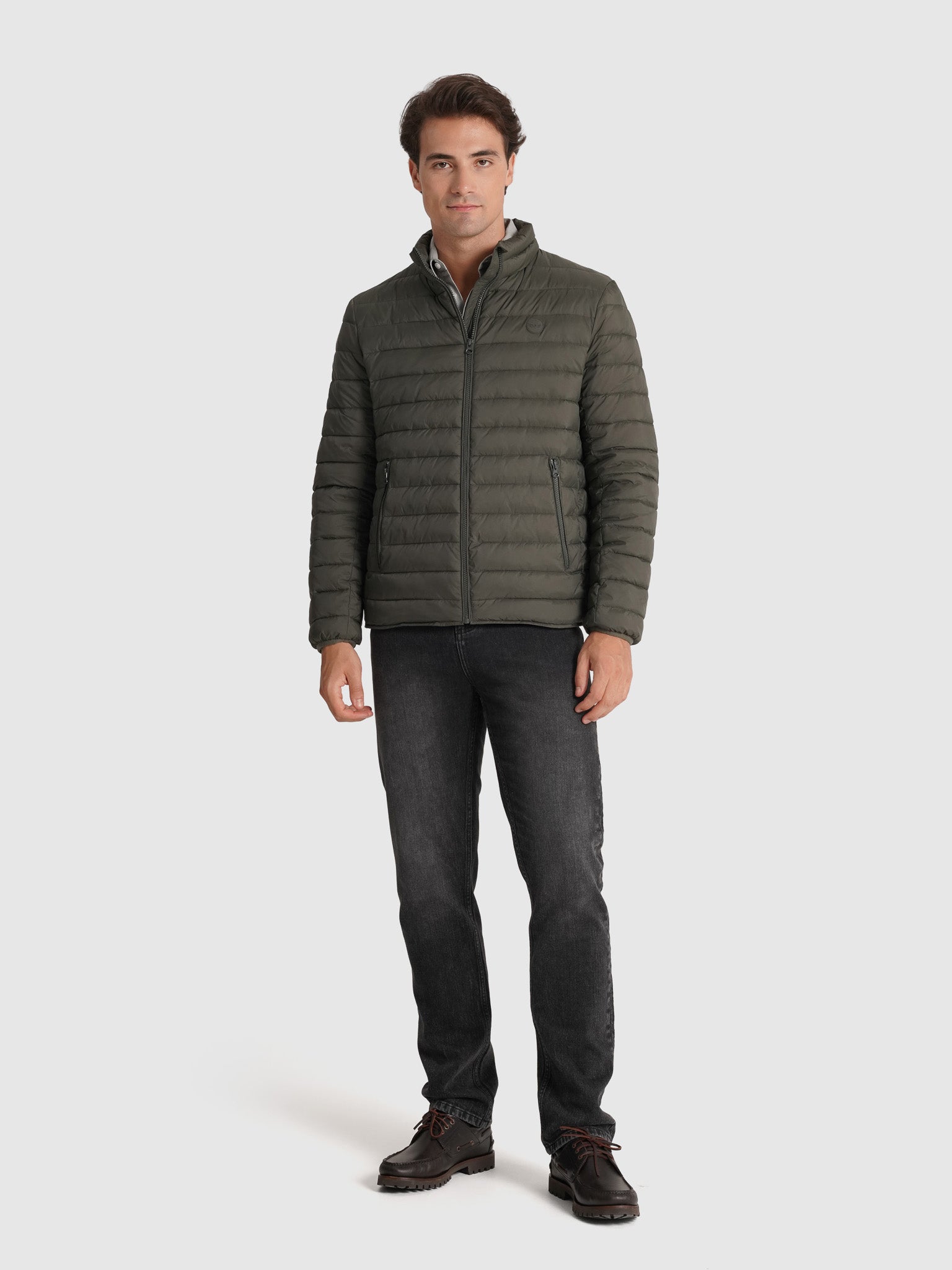 GREEN JACKET REGULAR FIT MR. BLUE