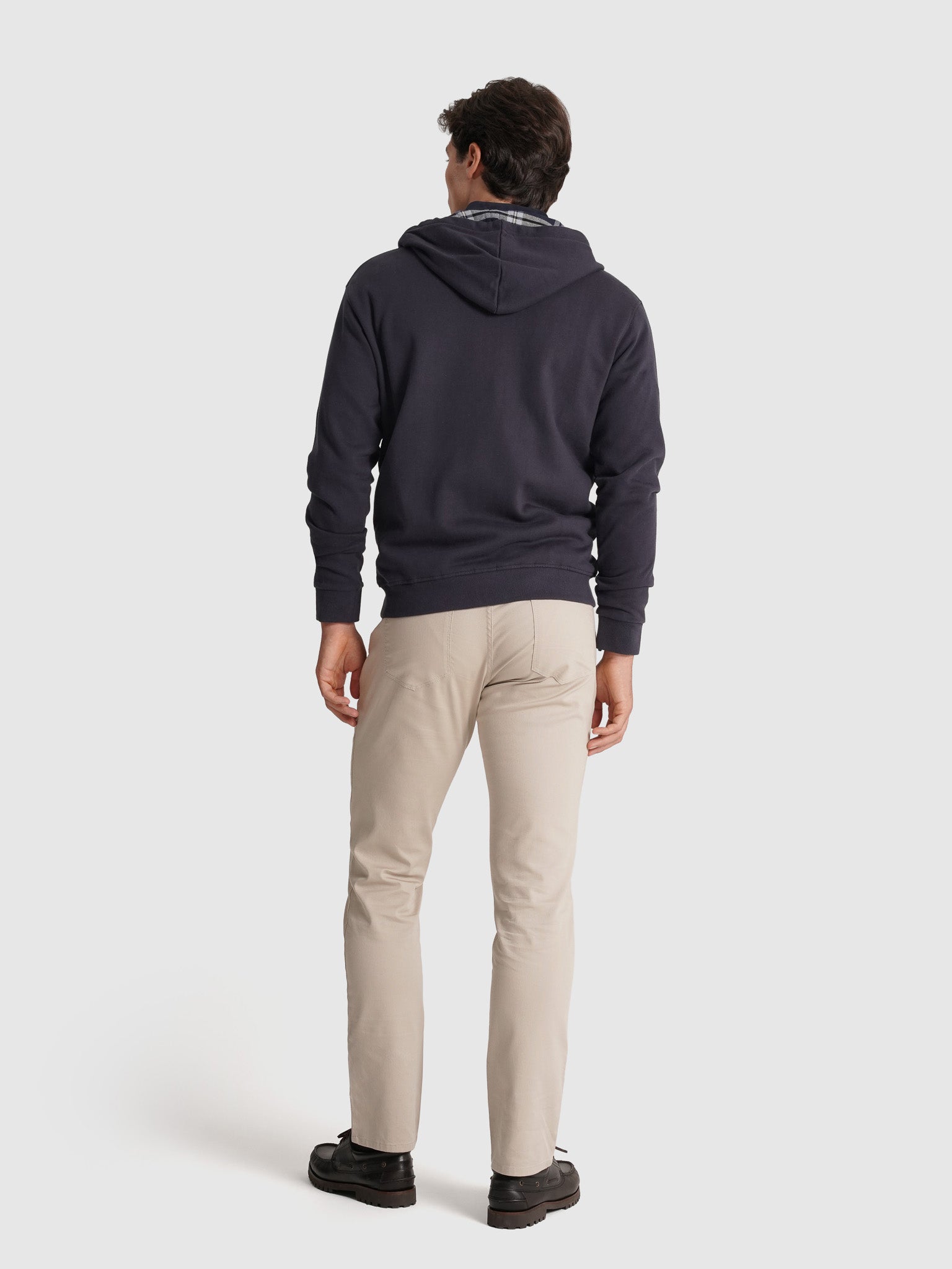 BLUE COTTON HOODIE LONG SLEEVE REGULAR FIT MR. BLUE