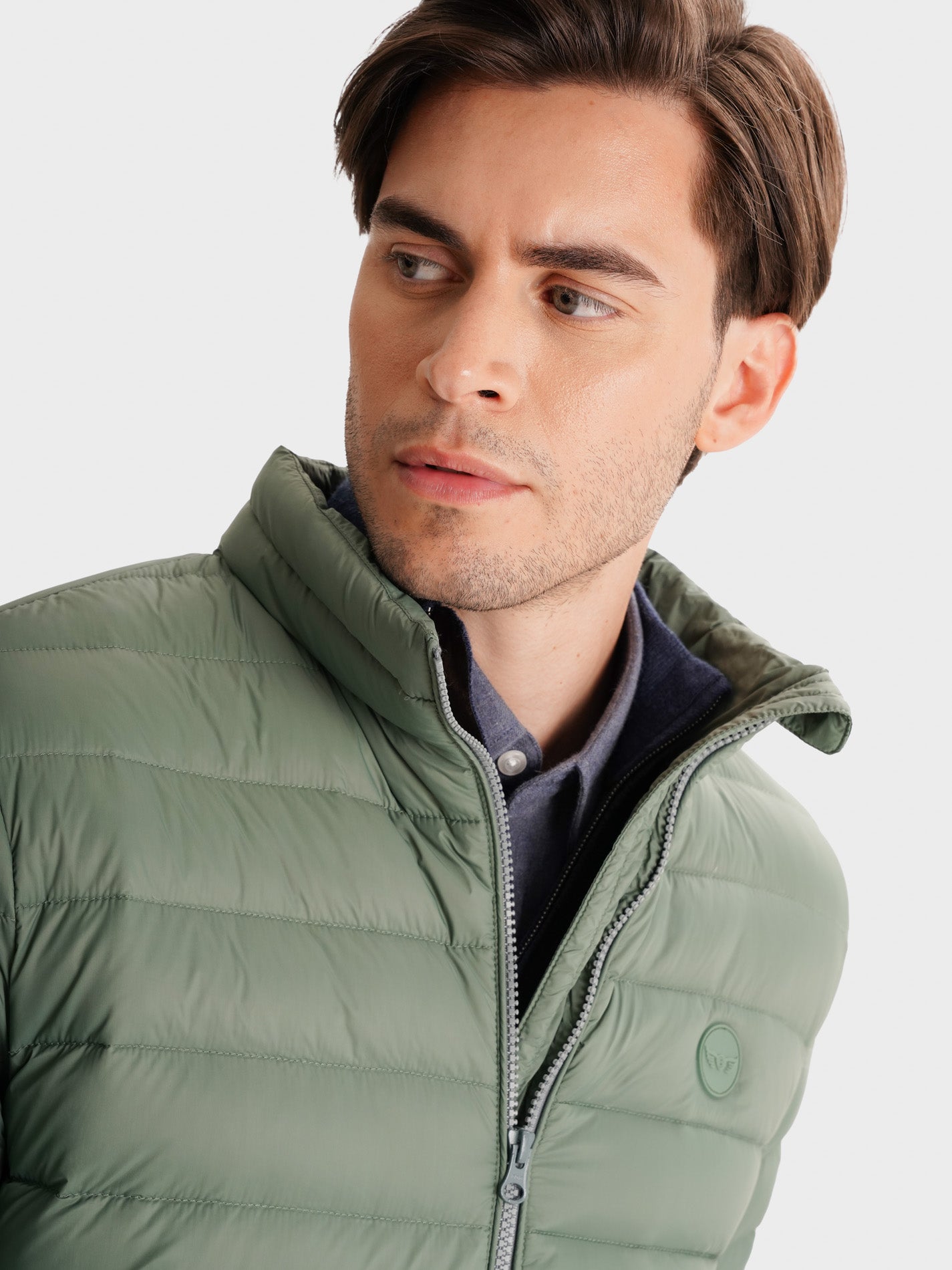 GREEN JACKET REGULAR FIT MR. BLUE
