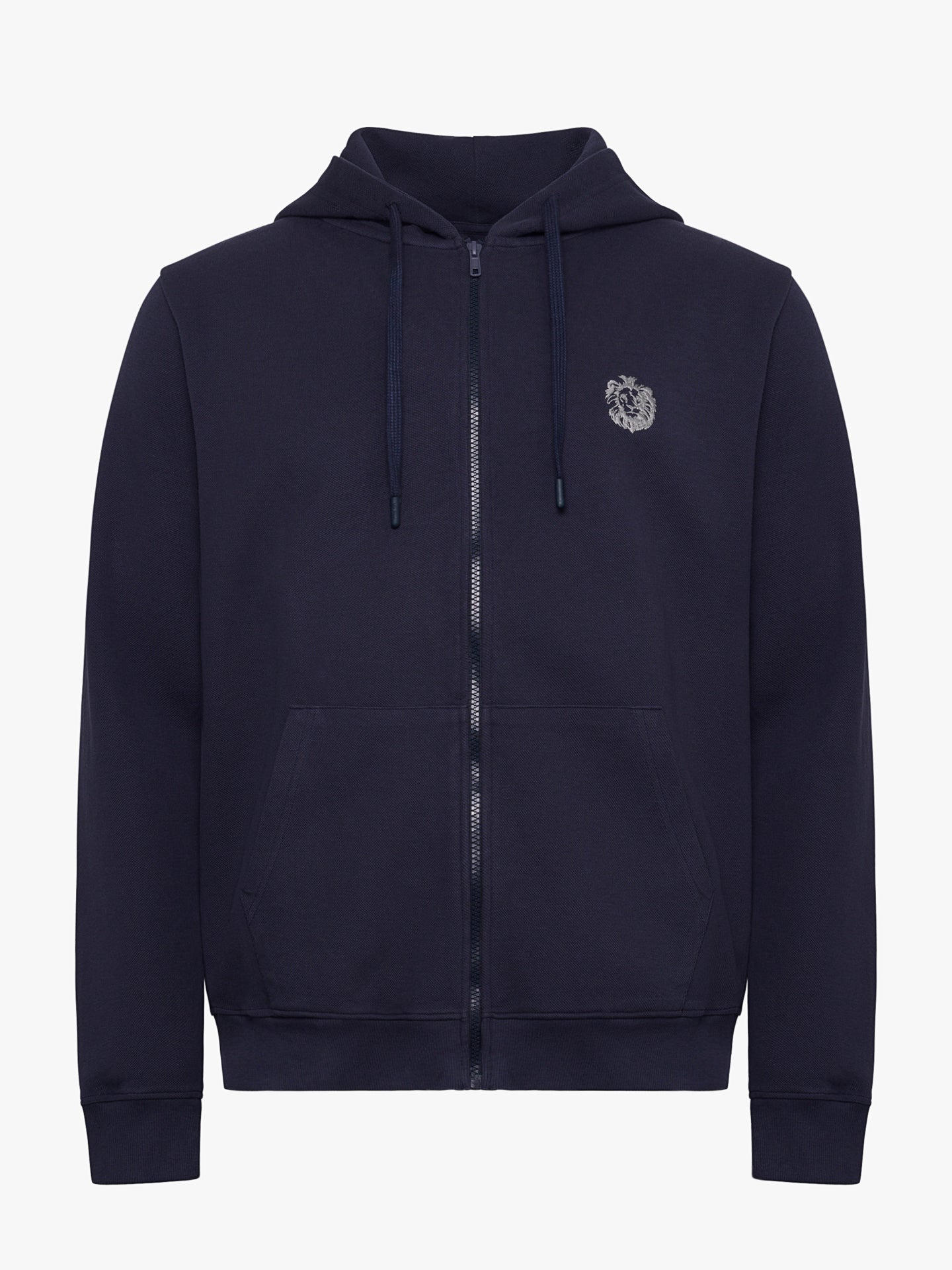 BLUE COTTON HOODIE LONG SLEEVE REGULAR FIT MR. BLUE