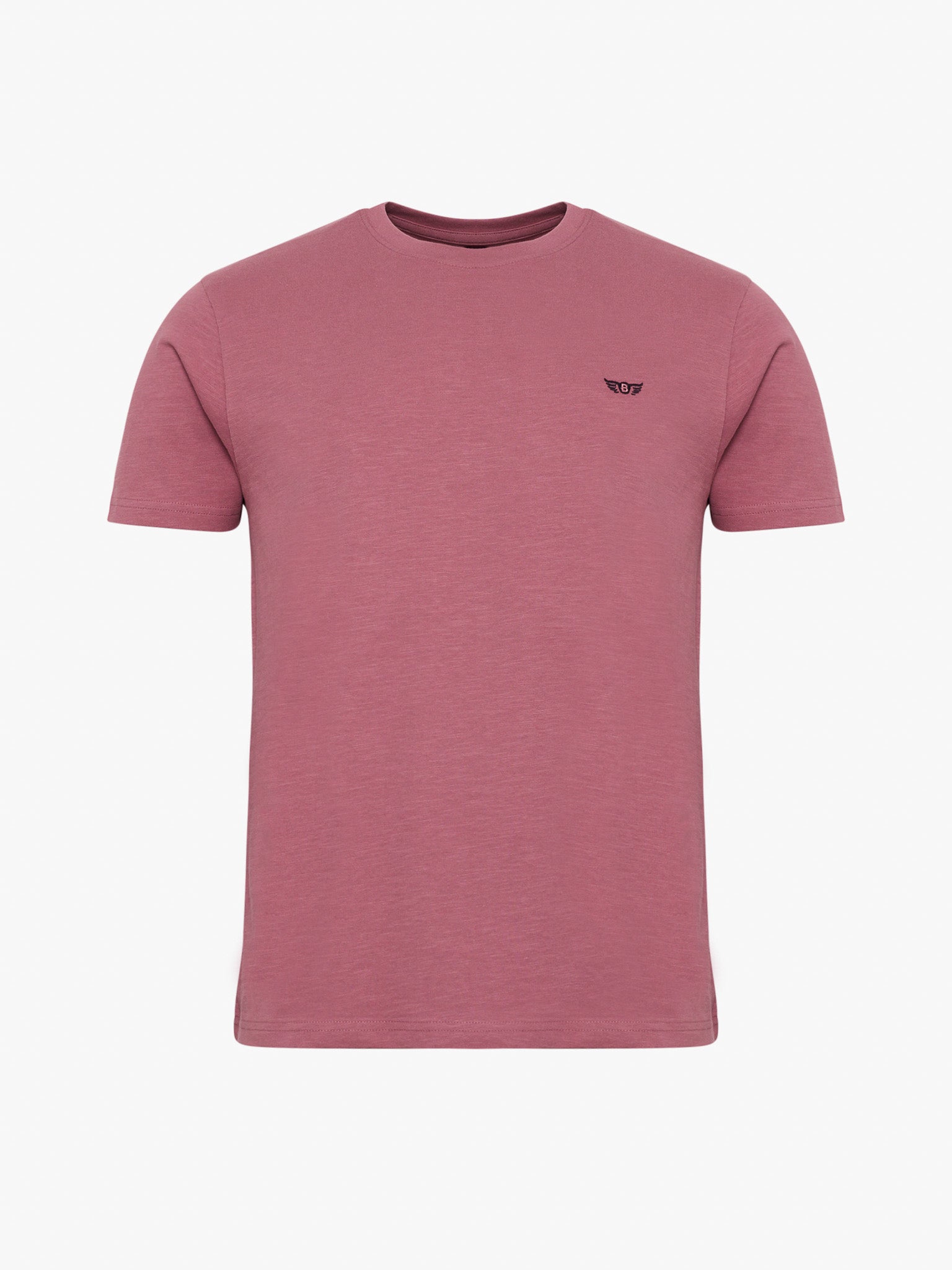 RED COTTON T-SHIRT SHORT SLEEVE REGULAR FIT MR. BLUE