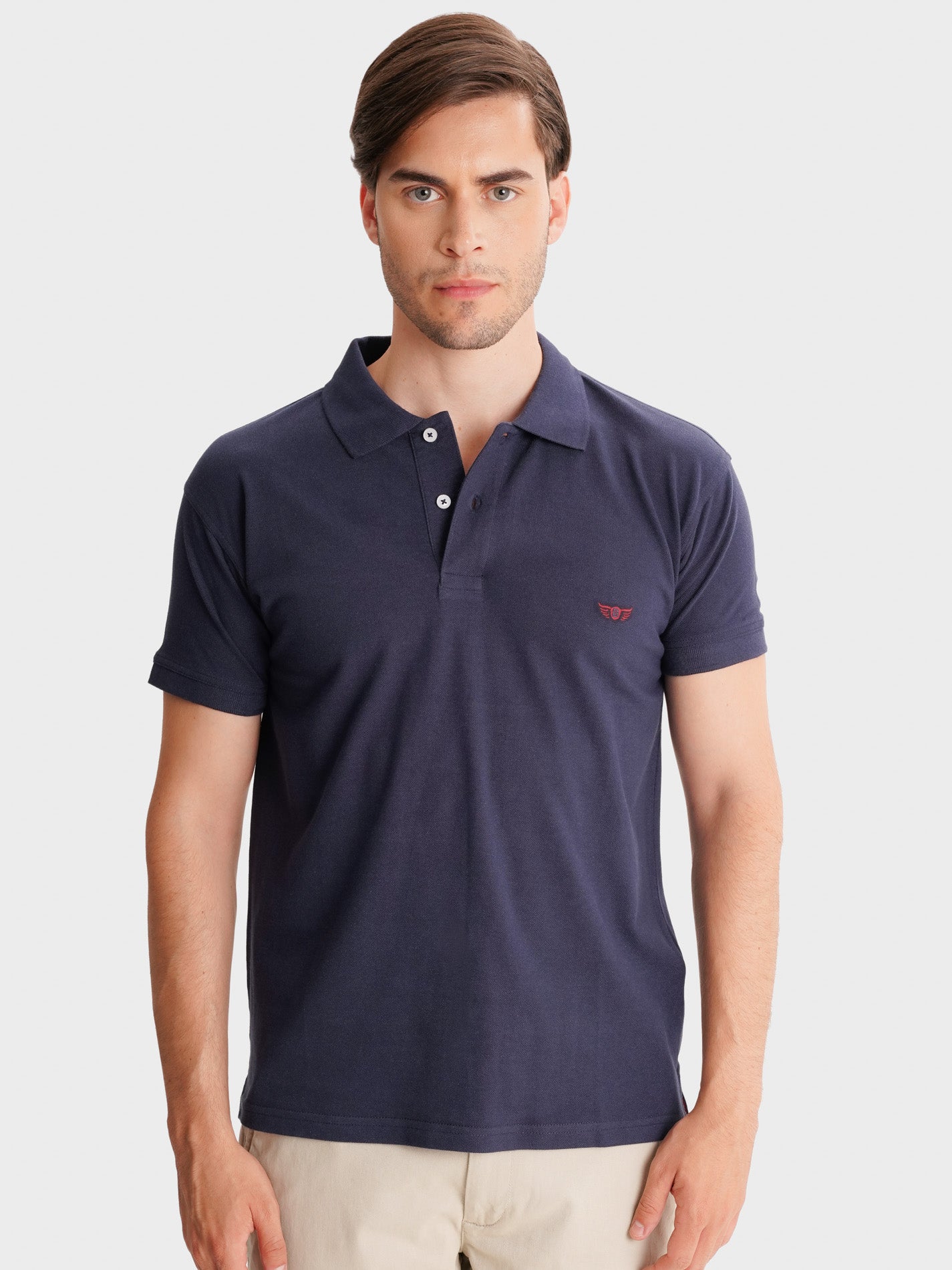 BLUE POLO SHORT SLEEVE REGULAR FIT MR. BLUE