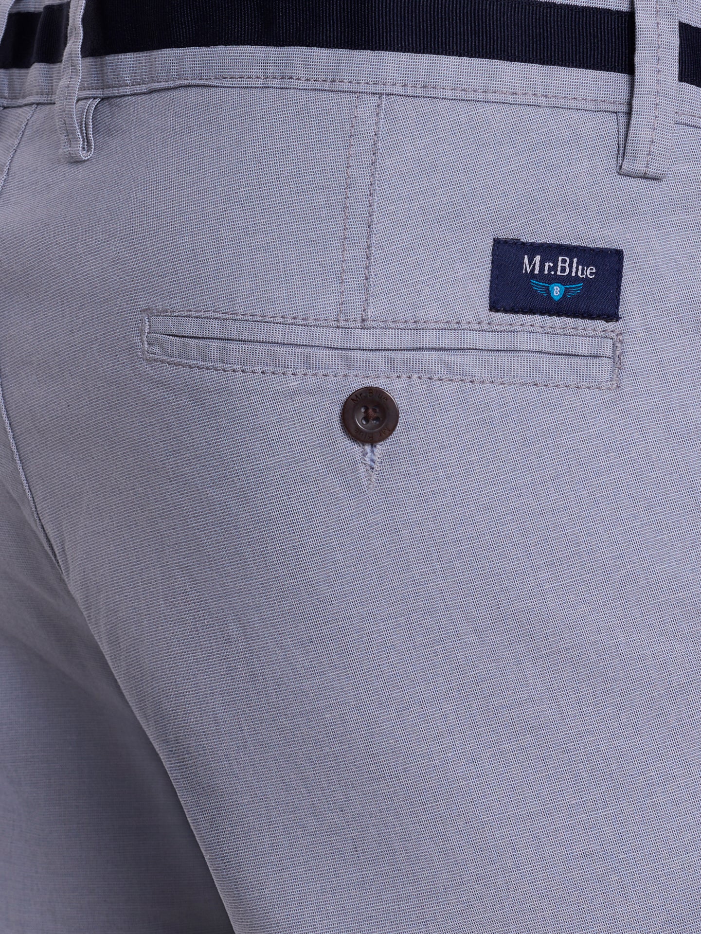 BLUE COTTON SLIM FIT MR. BLUE