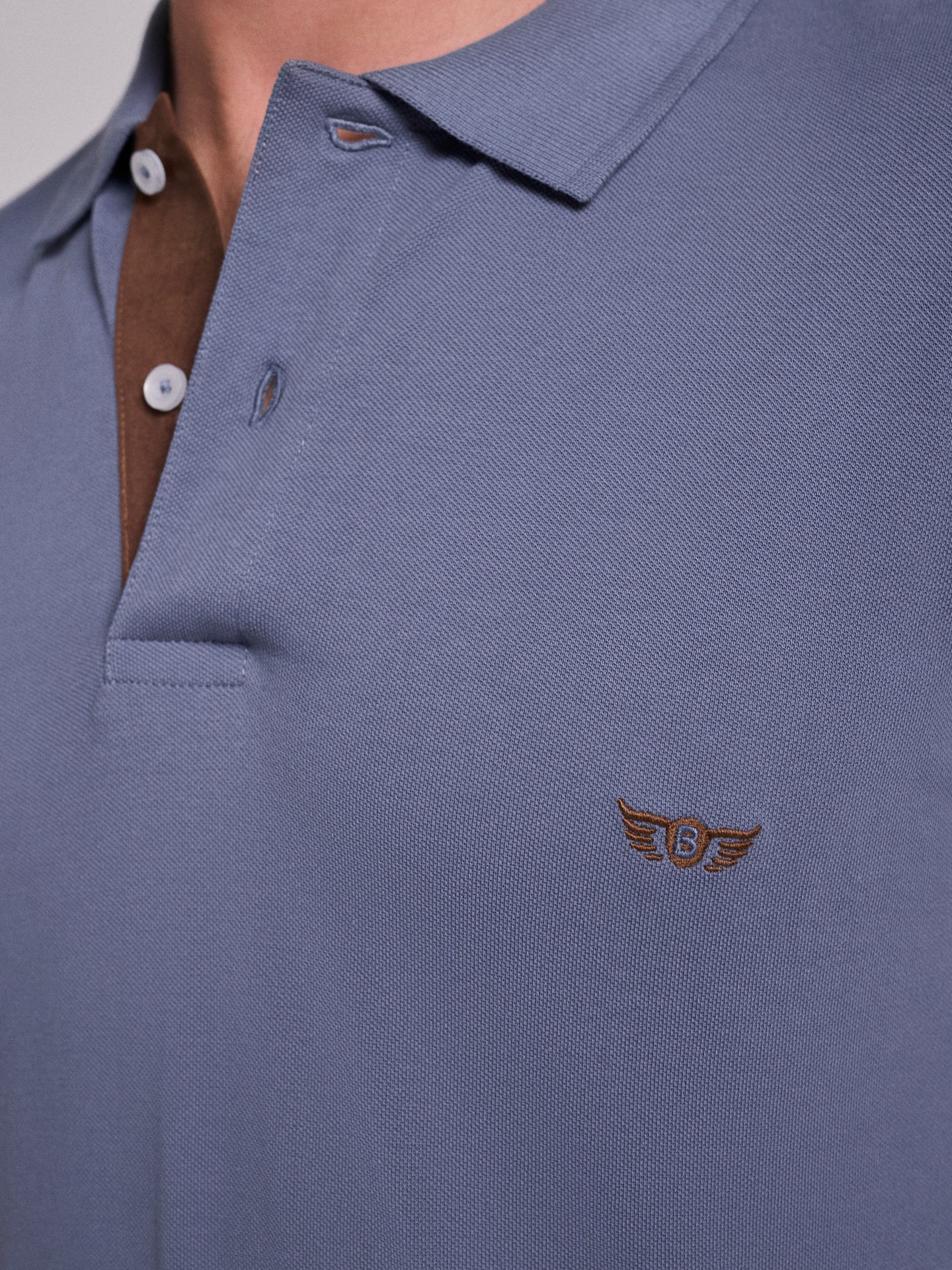 BLUE POLO SHORT SLEEVE REGULAR FIT MR. BLUE