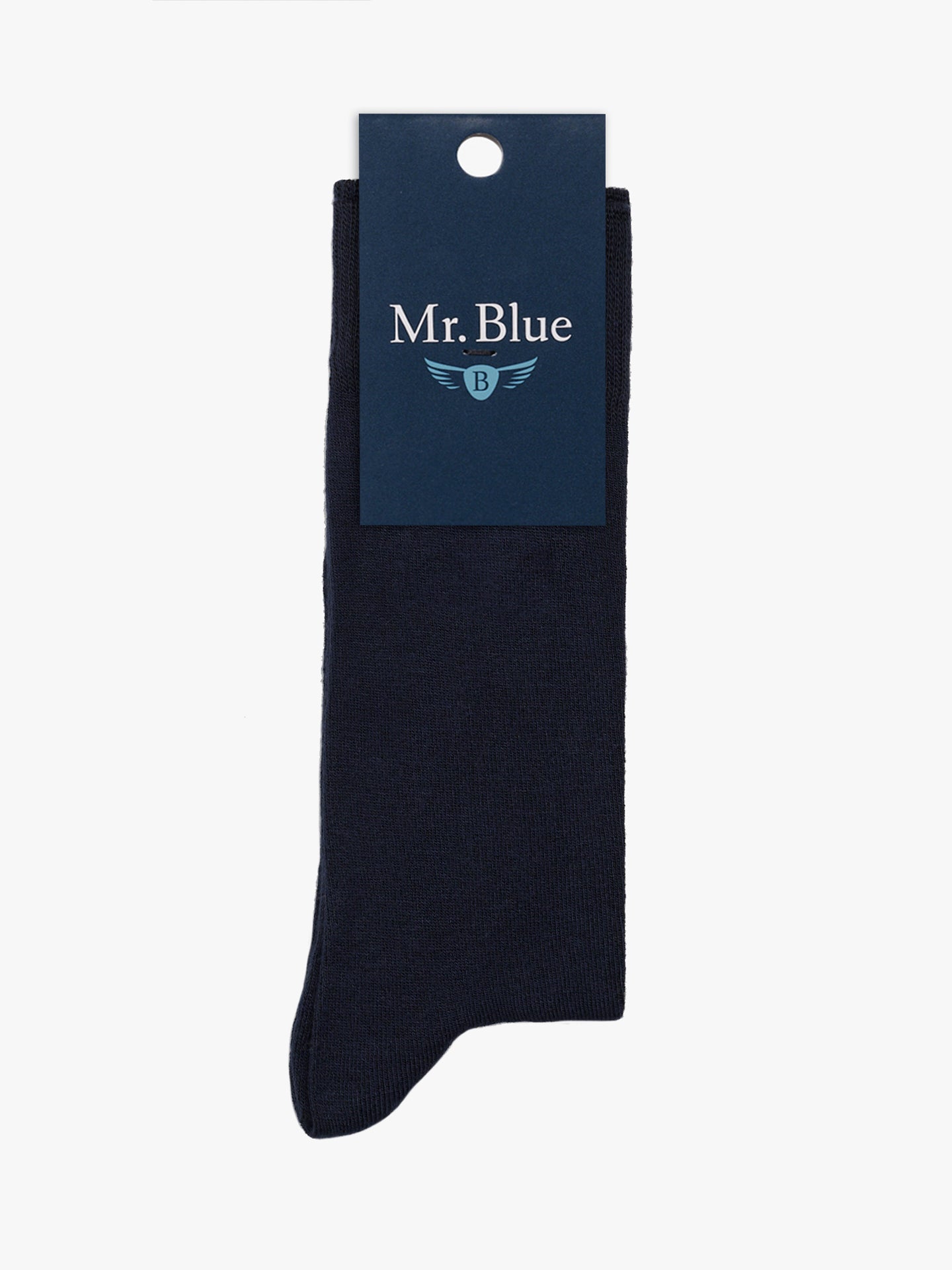Mr. Blue Blue Bamboo Socks