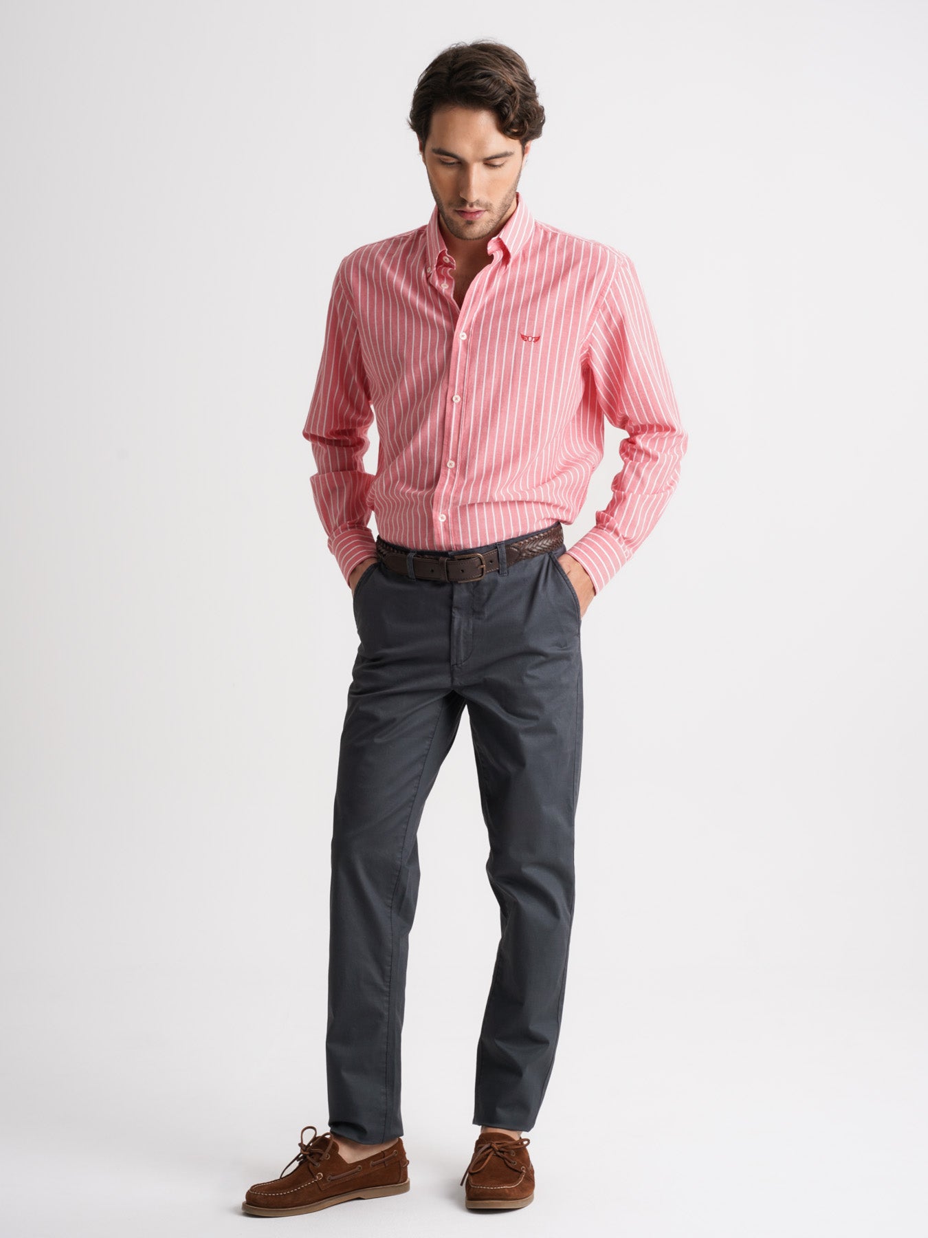 Mr. Blue Slim Fit Blue Chinos