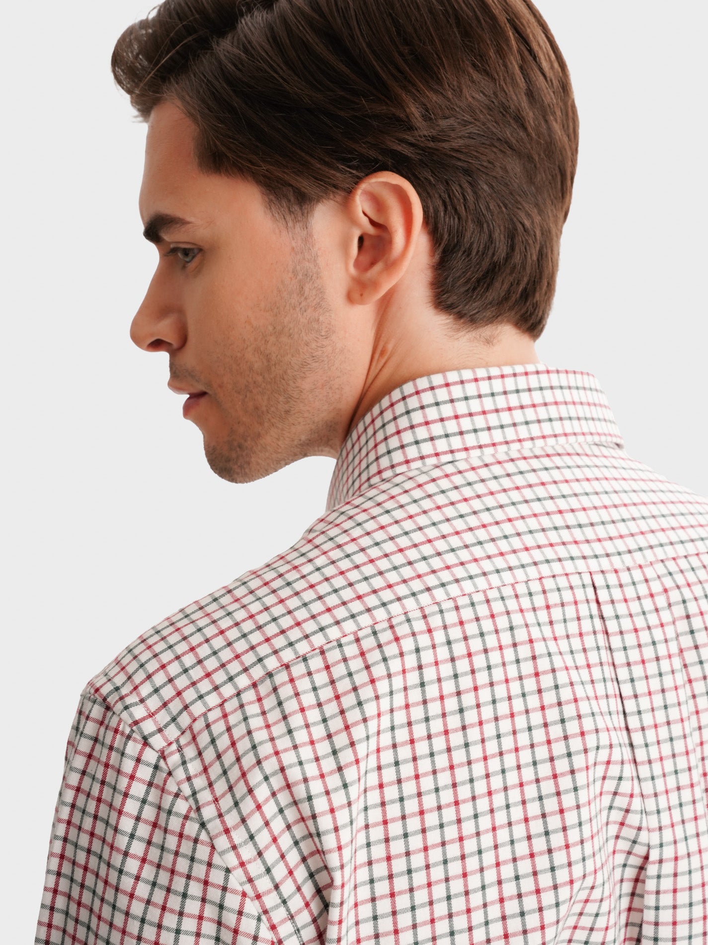 GREEN REGULAR FIT MR SHIRT. BLUE