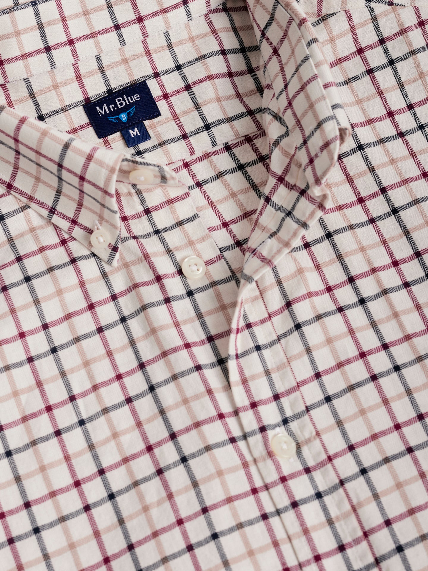 VAYELLA BLUE REGULAR FIT MR SHIRT. BLUE