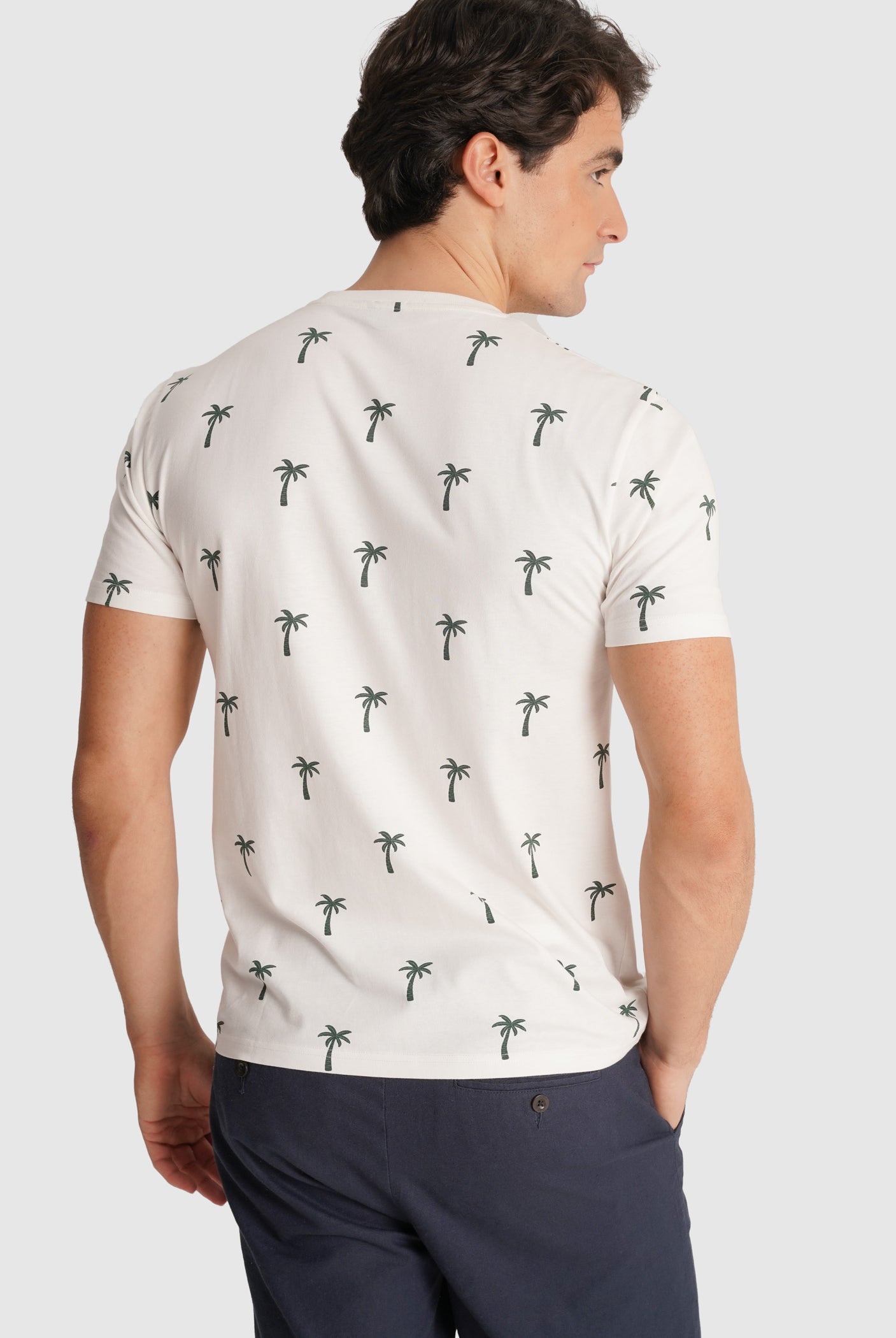 CAMISETA RAW MANGA CORTA REGULAR FIT MR. AZUL