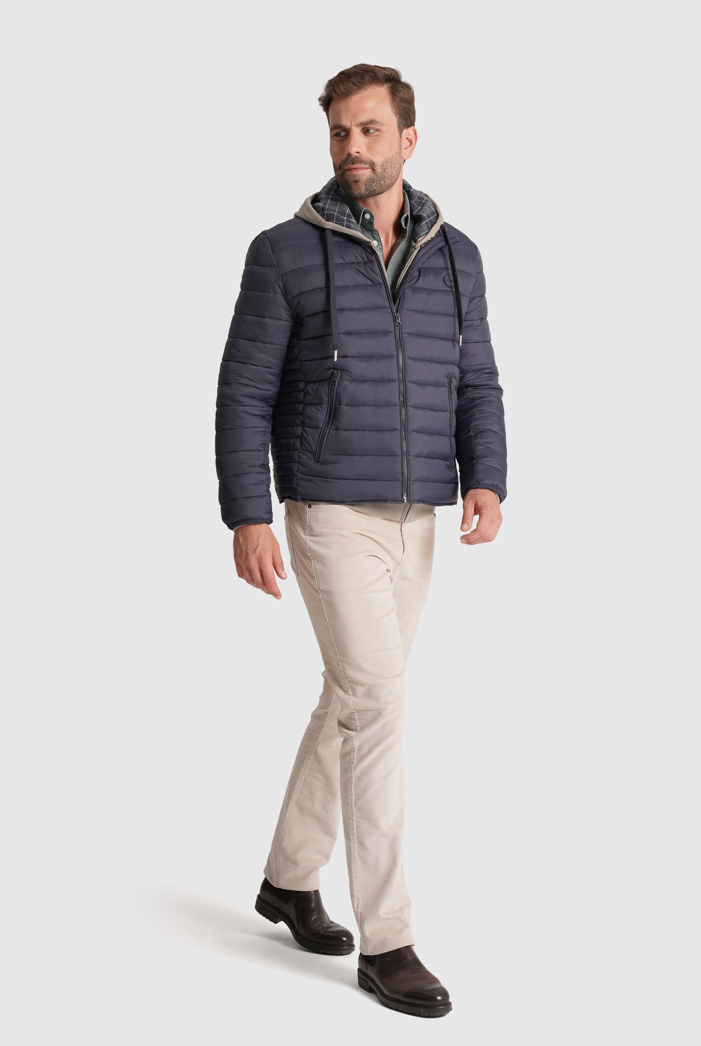 Blusão Azul Regular Fit Mr. Blue