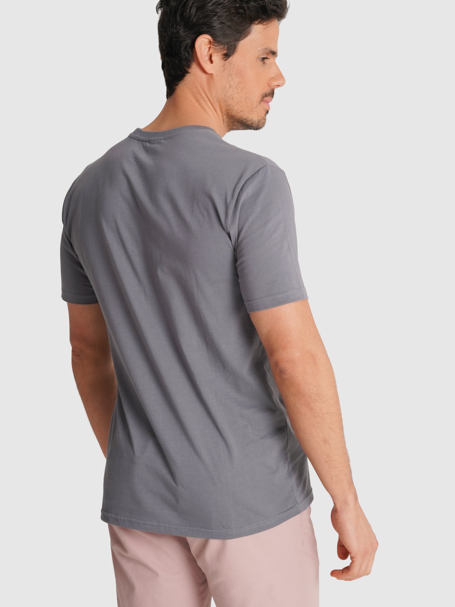CAMISETA AZUL MANGA CORTA REGULAR FIT MR. AZUL
