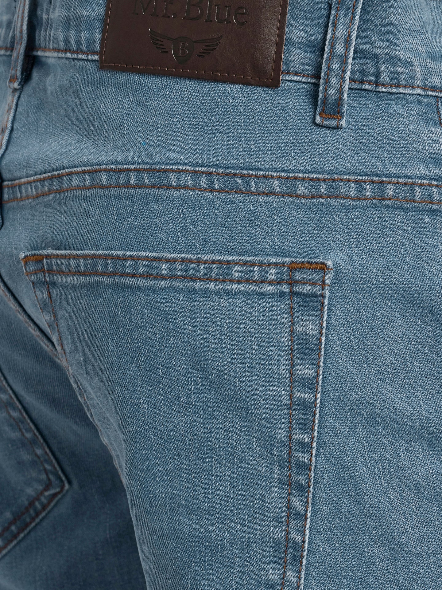 Mr. Blue Regular Fit Blue Jeans