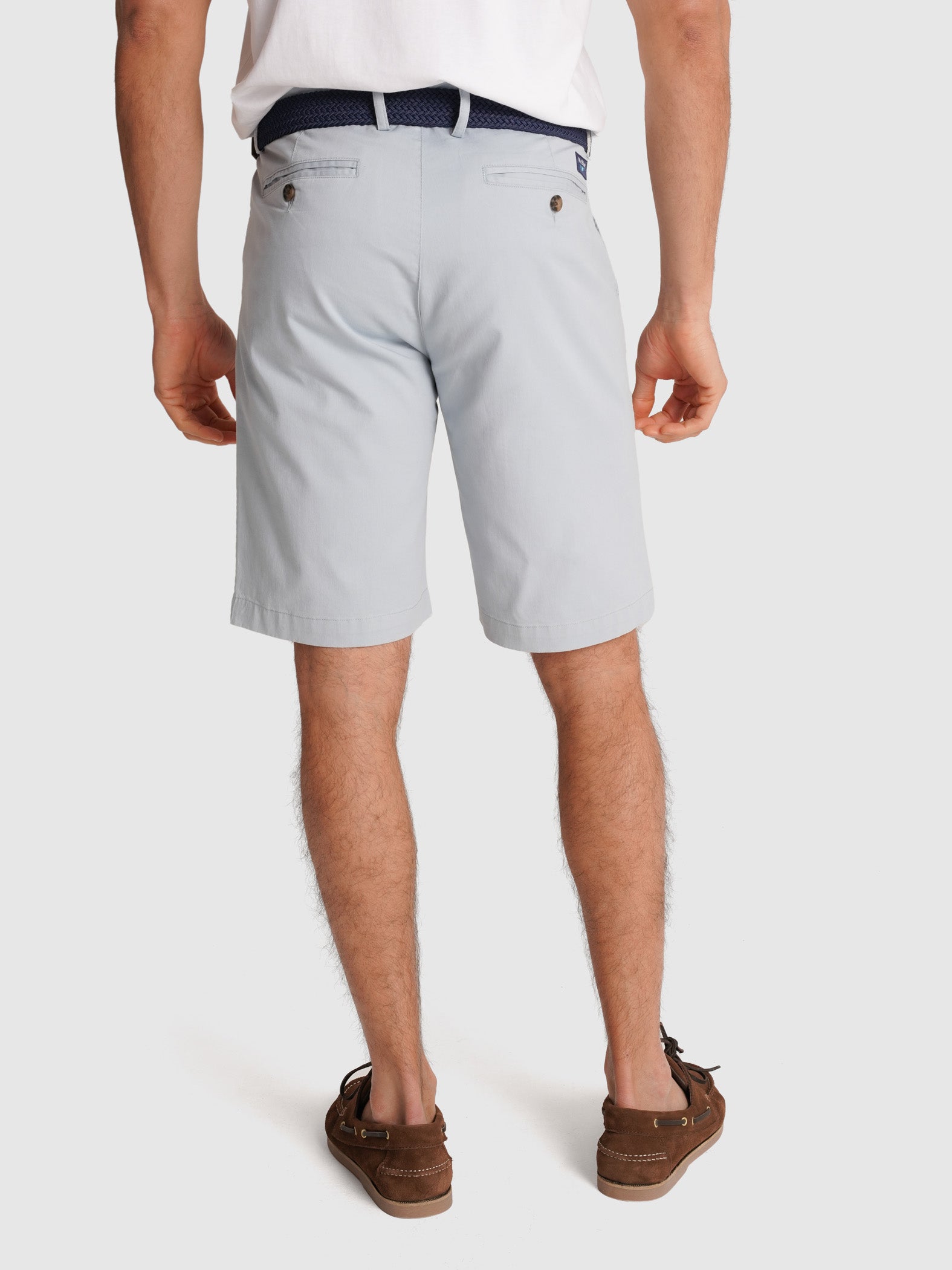 BERMUDA DE SARGA AZUL REGULAR FIT MR. AZUL