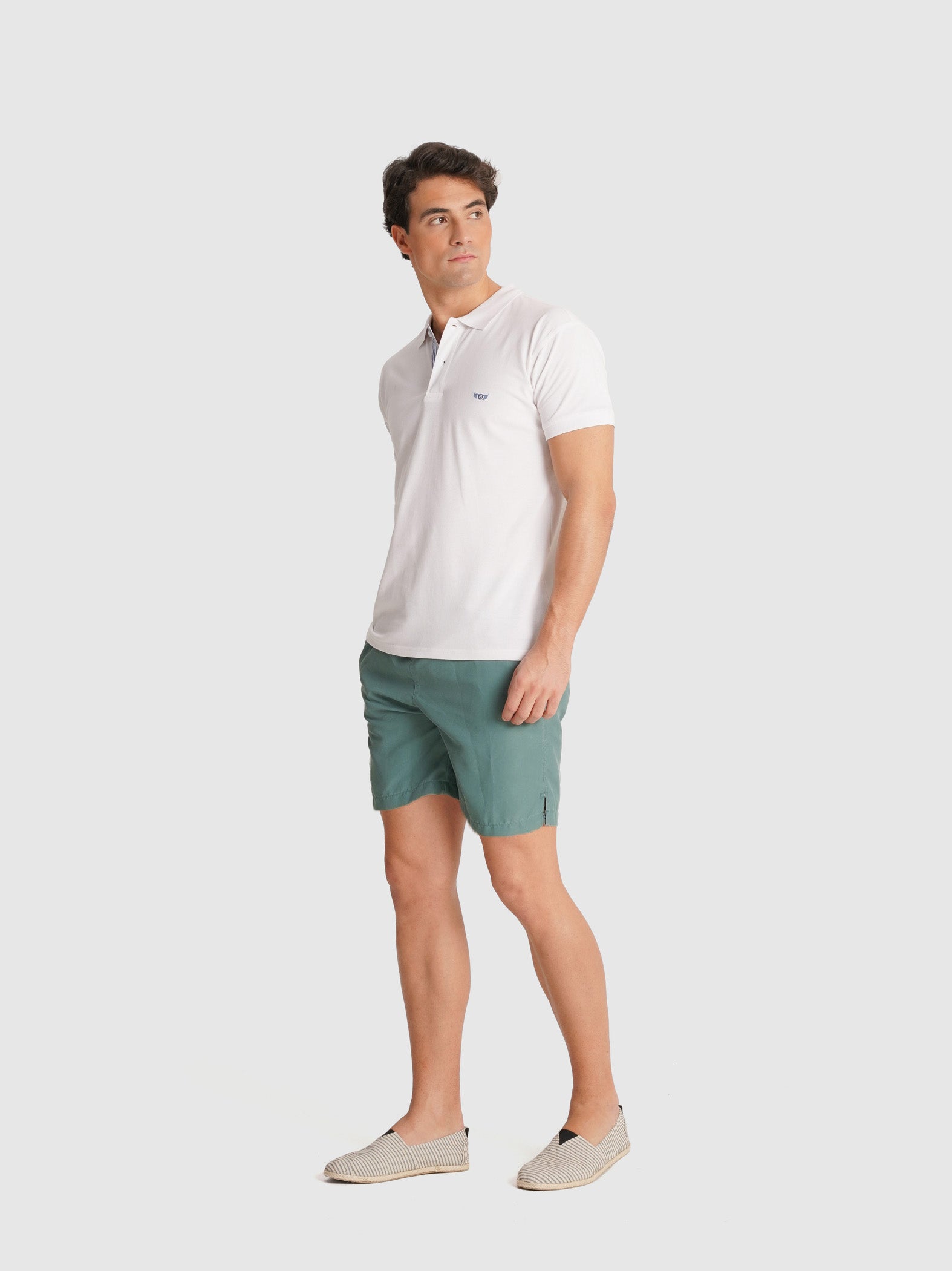 BAÑADOR REGULAR FIT MR VERDE AZUL