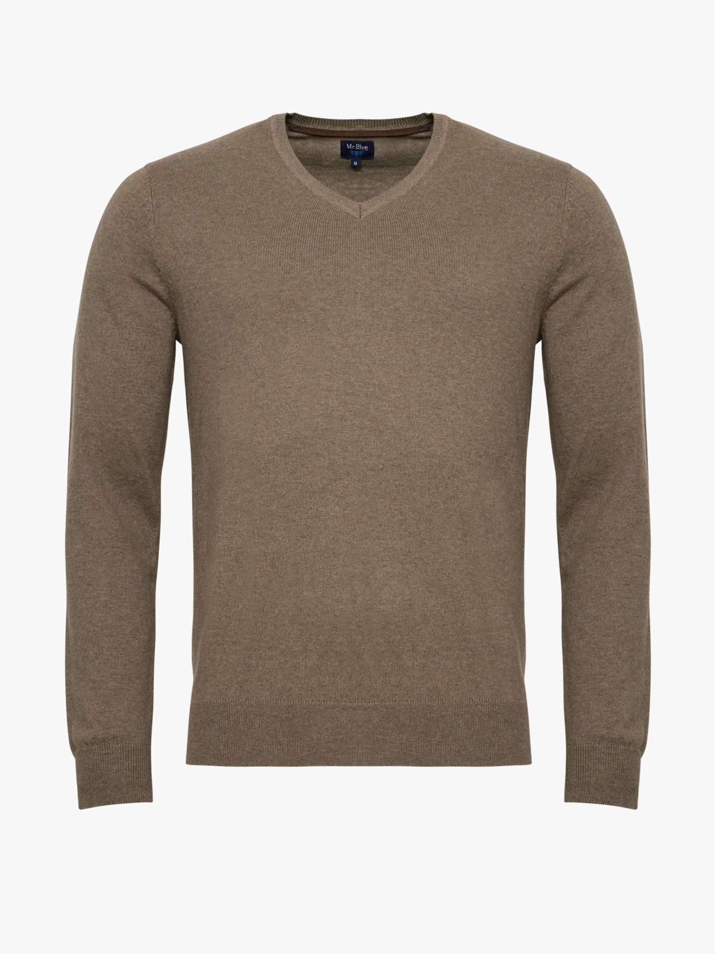 GREEN THIN PULLOVER LONG SLEEVE REGULAR FIT MR. BLUE