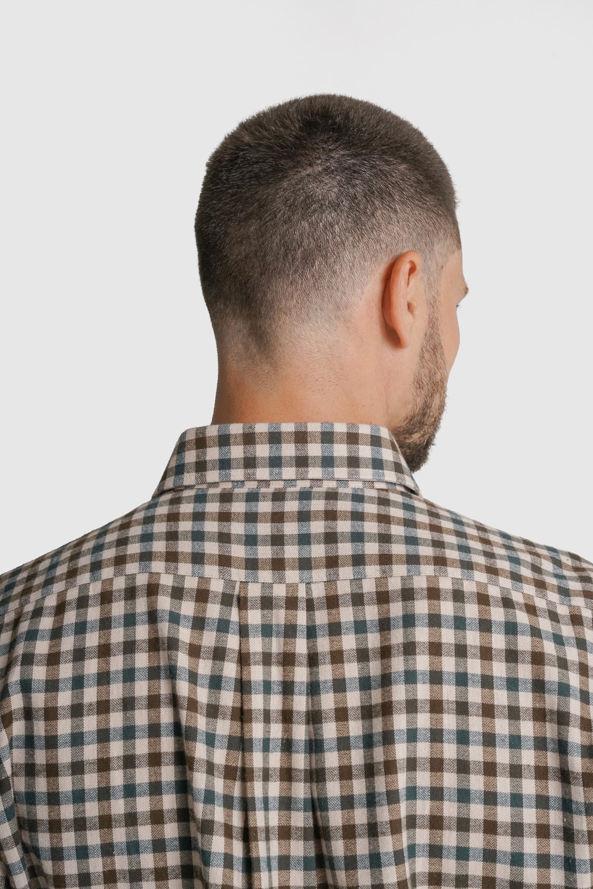 CAMISA FLANELA REGULAR FIT VERDE AO QUADRADO MR. BLUE