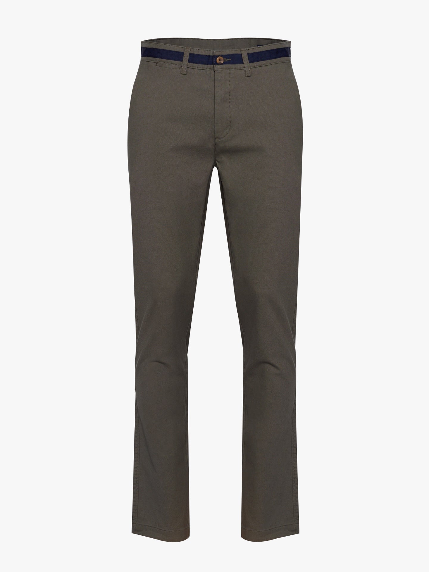 Mr. Blue Regular Fit Dobby Green Chinos Pants