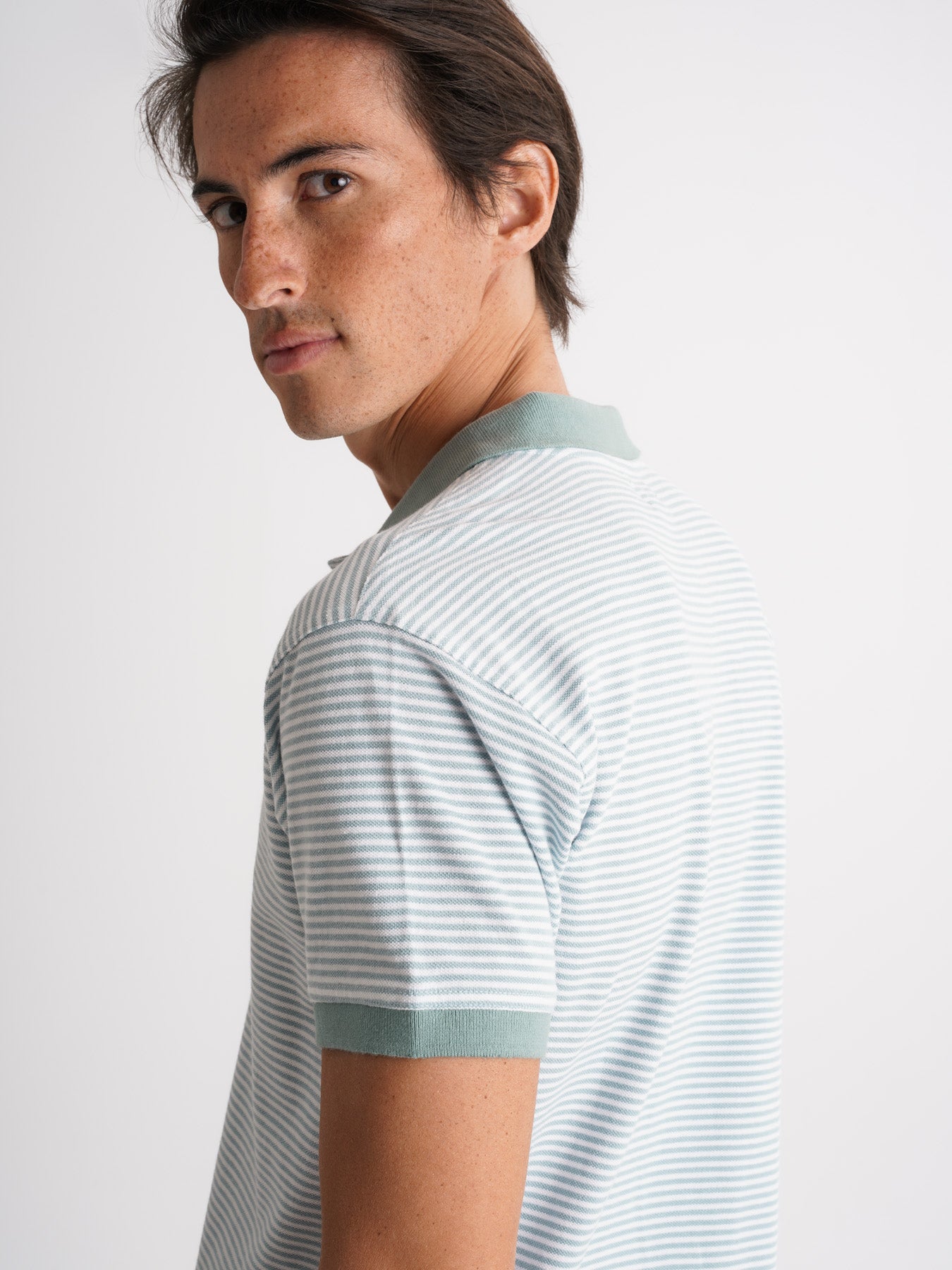 Mr. Blue Regular Fit Piquet Polo Shirt