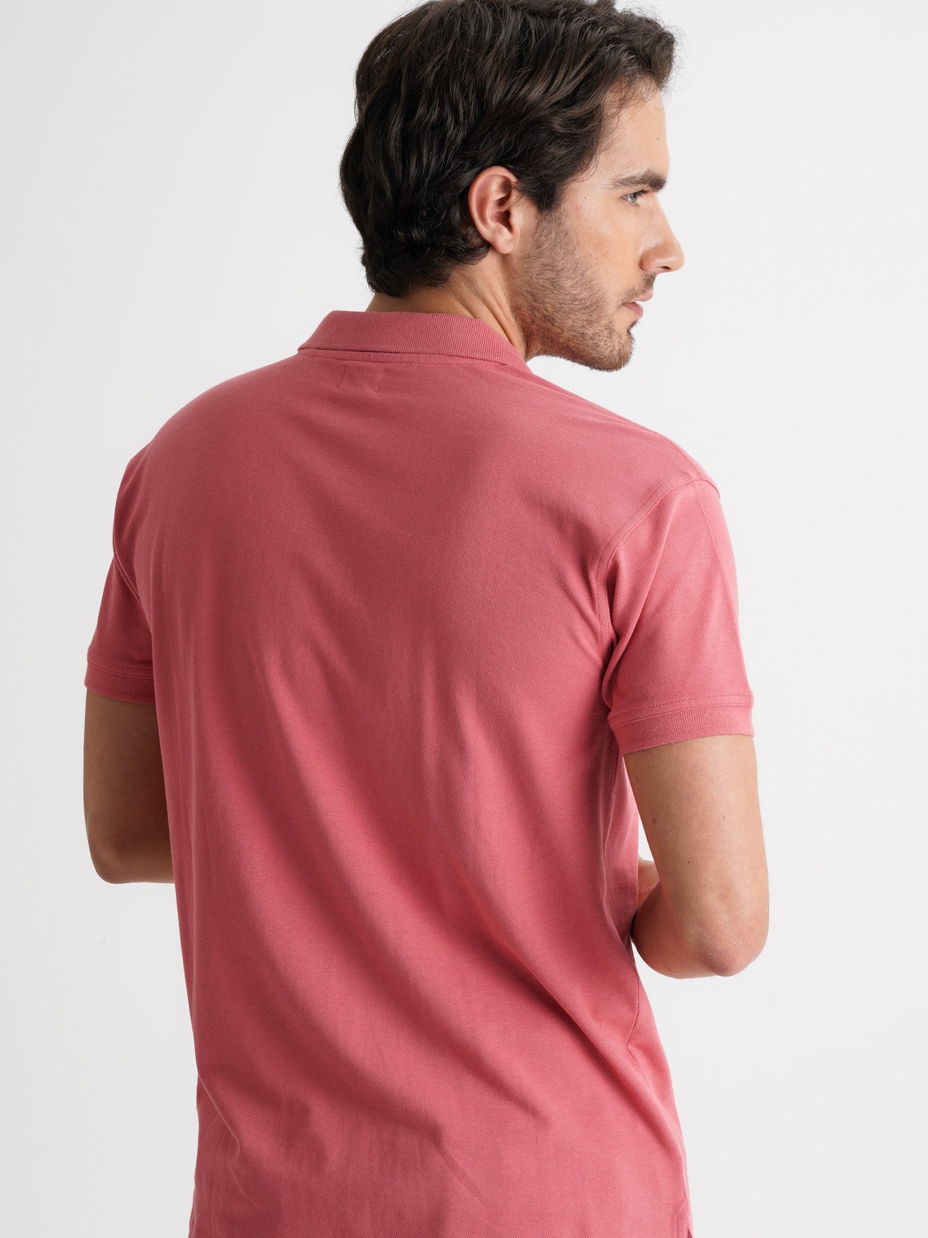 Polo Regular Fit Piquet Pink Mr. Blue