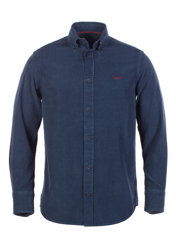 Mr. Blue Regular Fit Blue Shirt