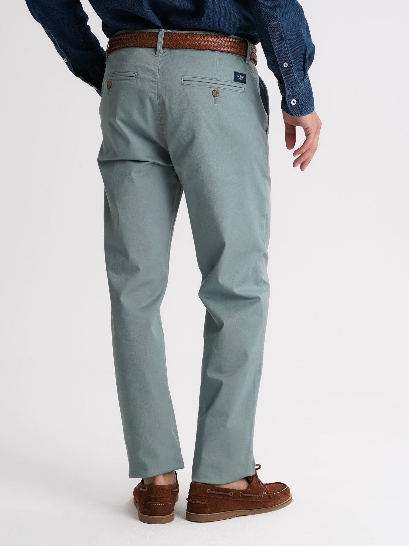 Mr. Blue Regular Fit Twill Chinos
