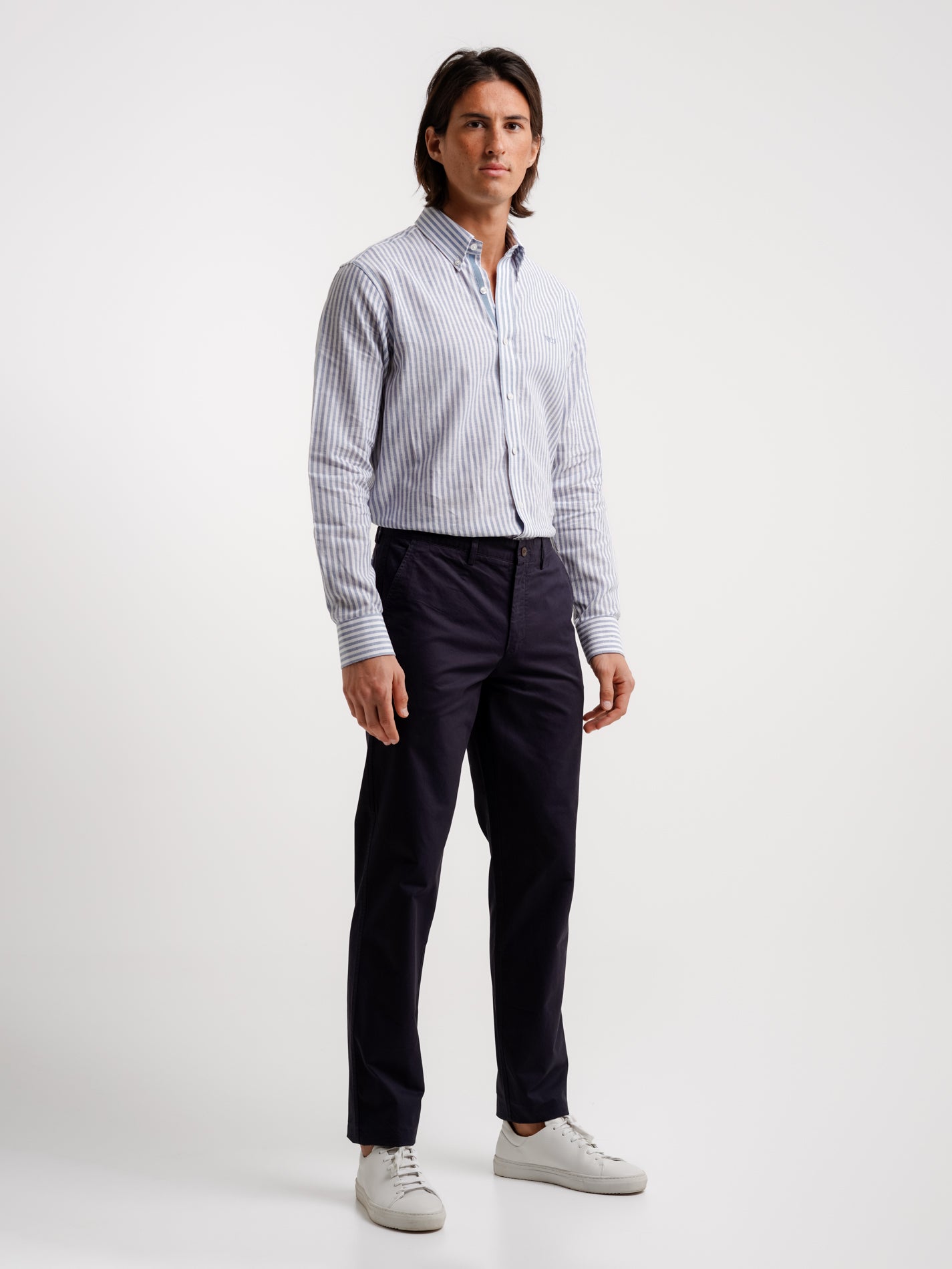 Mr. Blue Regular Fit Twill Chinos