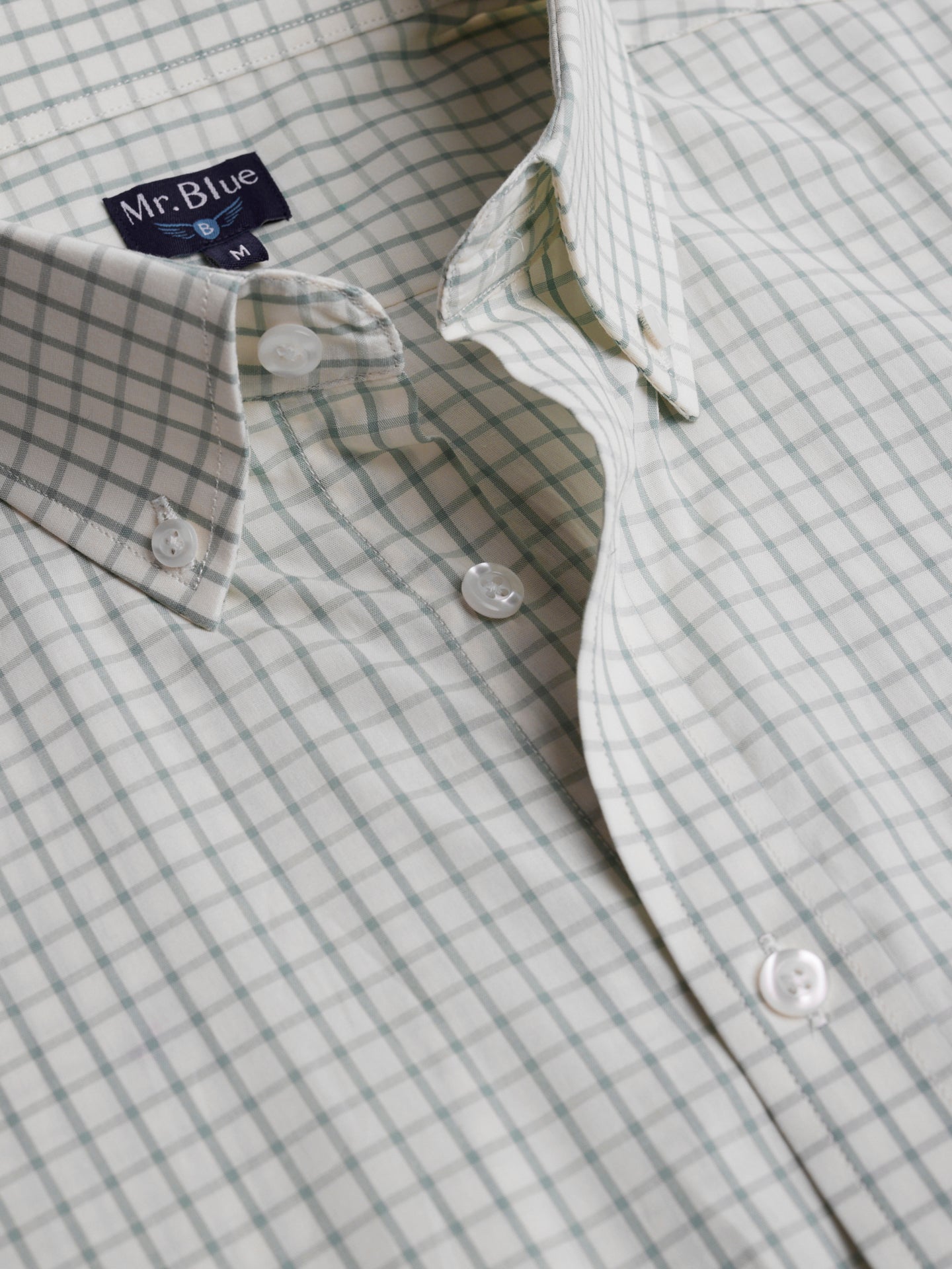 Regular Fit Fil-a-Fil Green Mr. Blue Shirt