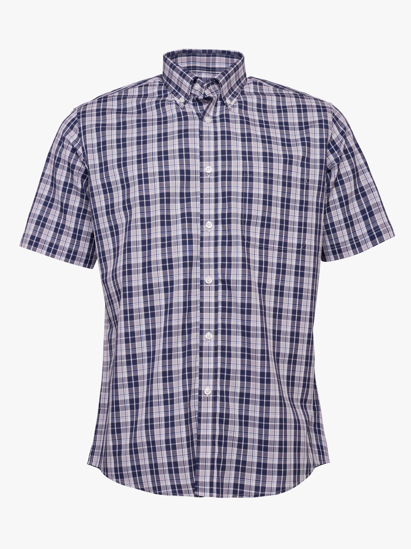 Regular Fit Blue Poplin Shirt Mr. Blue