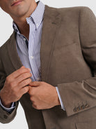 REGULAR FIT BROWN BLAZER MR. BLUE