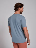 GREEN COTTON T-SHIRT SHORT SLEEVE REGULAR FIT MR. BLUE