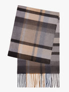 GRAY SCARF MR. BLUE