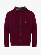 BORDEAUX COTTON HOODIE LONG SLEEVE REGULAR FIT MR. BLUE