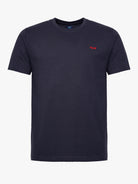 BLUE COTTON T-SHIRT SHORT SLEEVE REGULAR FIT MR. BLUE