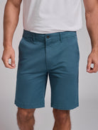 GREEN COTTON BERMUDA REGULAR FIT MR. BLUE