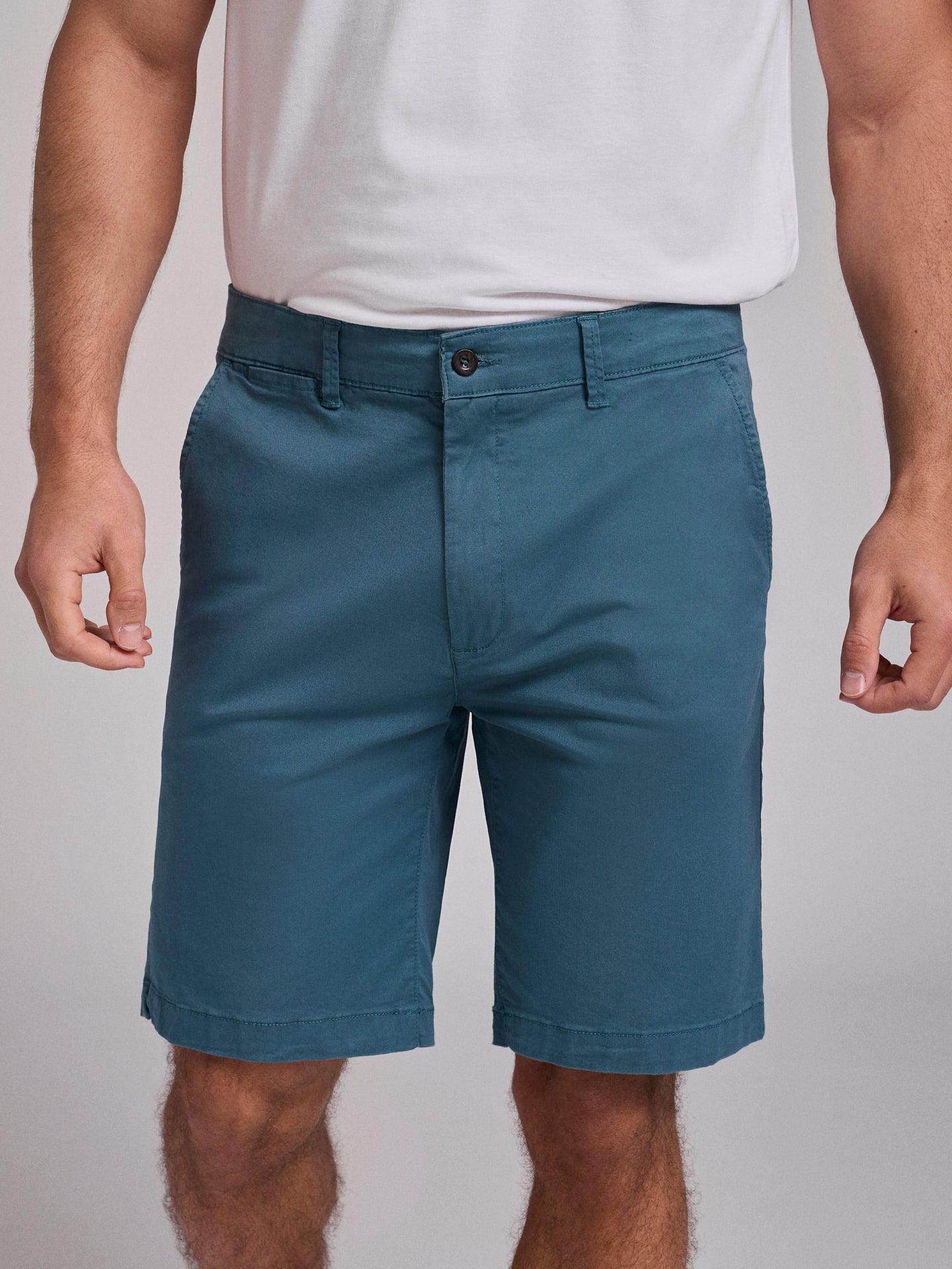 GREEN COTTON BERMUDA REGULAR FIT MR. BLUE