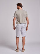 BLUE COTTON BERMUDA REGULAR FIT MR. BLUE