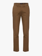 BROWN COTTON TROUSERS REGULAR FIT MR. BLUE