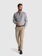 GREEN FLANNEL SHIRT LONG SLEEVE REGULAR FIT MR. BLUE