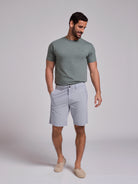 BLUE COTTON BERMUDA REGULAR FIT MR. BLUE