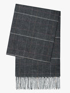 GRAY SCARF MR. BLUE