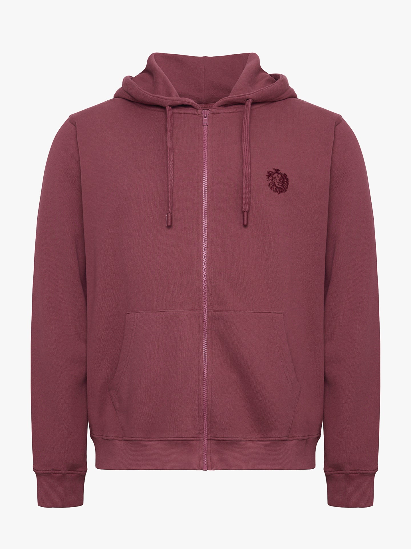 PURPLE COTTON HOODIE LONG SLEEVE REGULAR FIT MR. BLUE