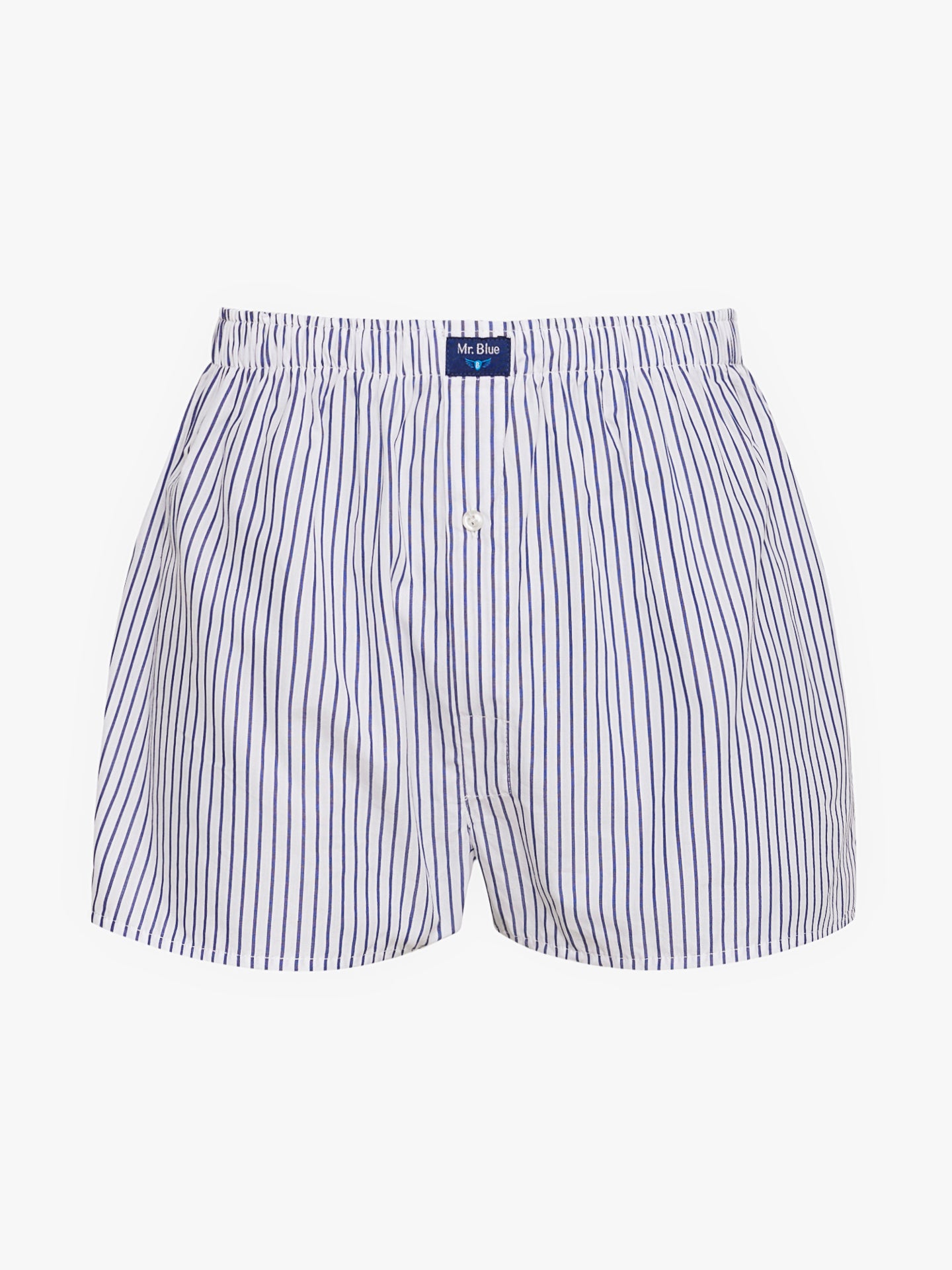 WHITE BOXERS CLASSIC FIT MR. BLUE