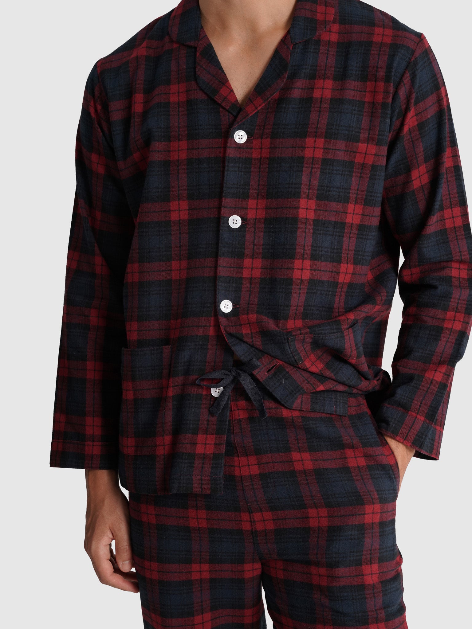 BLUE PAJAMA LONG SLEEVE CLASSIC FIT MR. BLUE