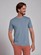 GREEN COTTON T-SHIRT SHORT SLEEVE REGULAR FIT MR. BLUE