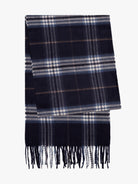 BLACK SCARF MR. BLUE