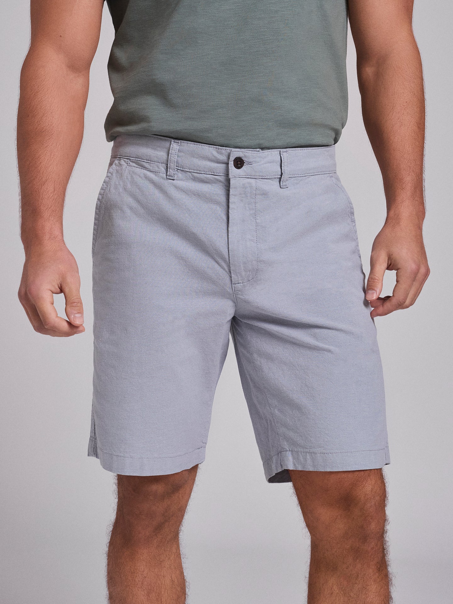 BLUE COTTON BERMUDA REGULAR FIT MR. BLUE