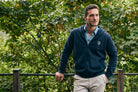 BLUE COTTON HOODIE LONG SLEEVE REGULAR FIT MR. BLUE