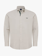 GREEN COTTON SHIRT LONG SLEEVE REGULAR FIT MR. BLUE
